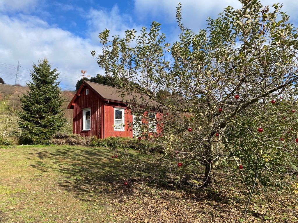 赤い小屋